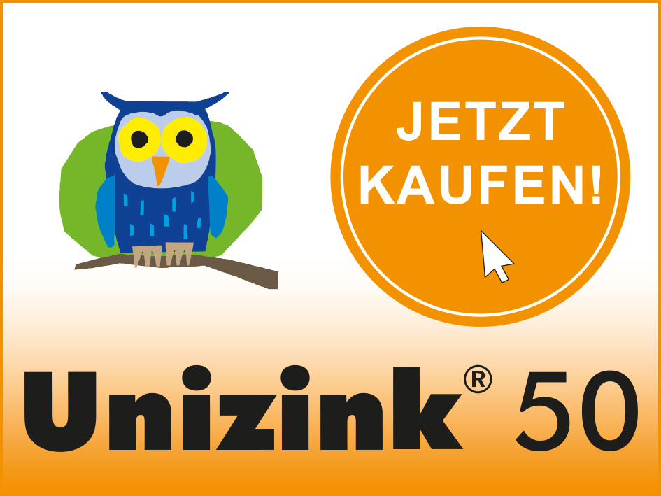 Werbebanner für Unizink® 50 Tabletten